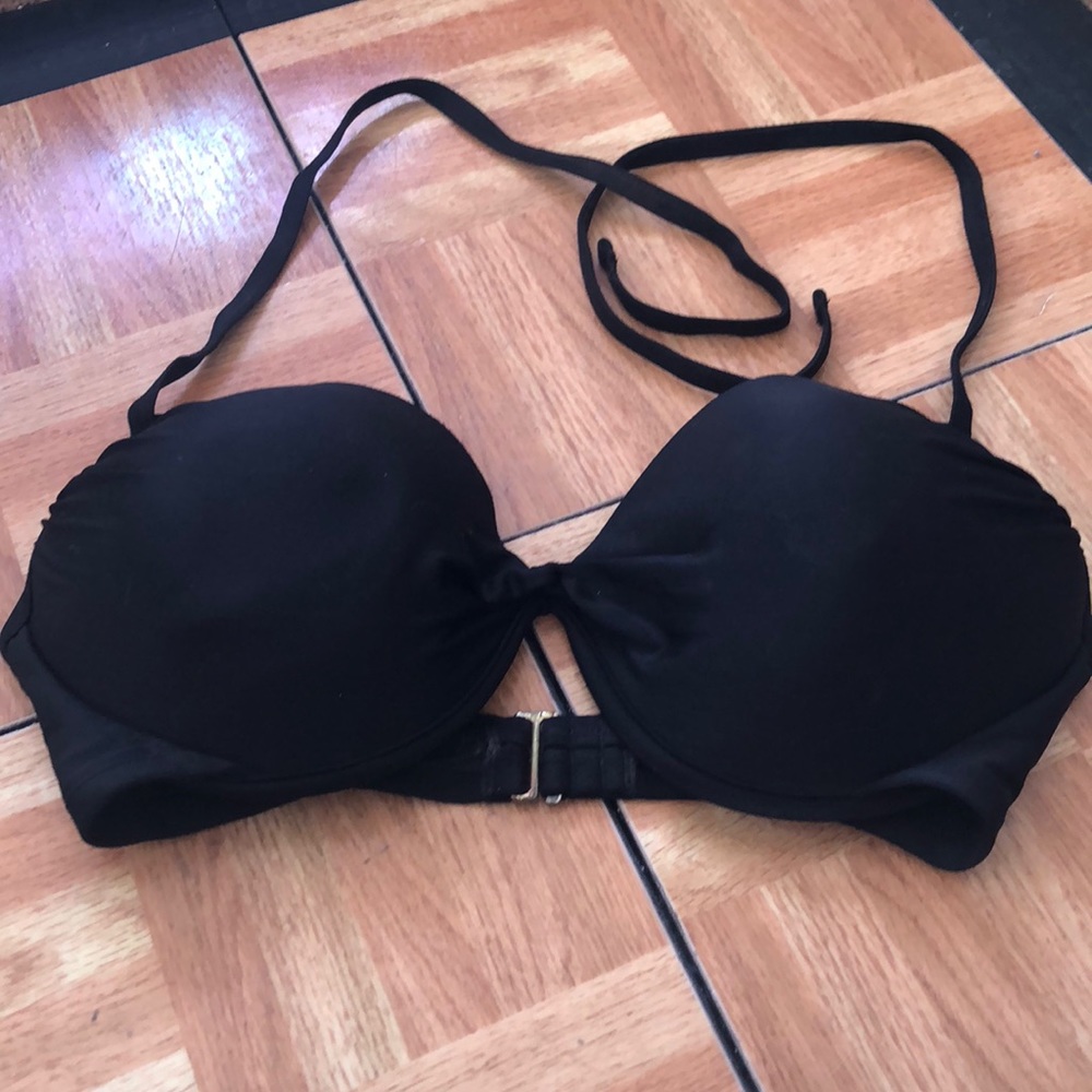 Black bikini top